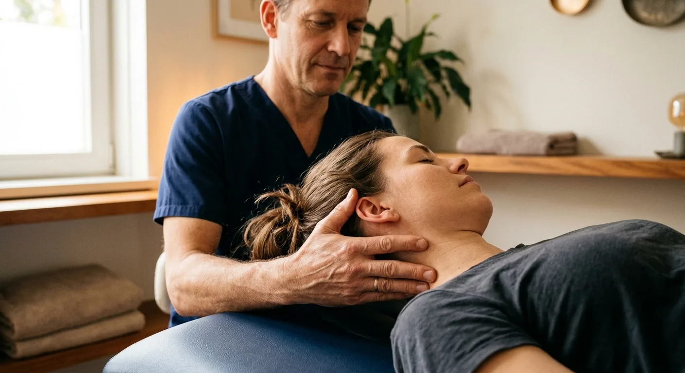 Manuele therapie op de nek